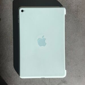 Apple iPad Mini 4 Silicone Case - Turquoise (MLD72ZM/A)